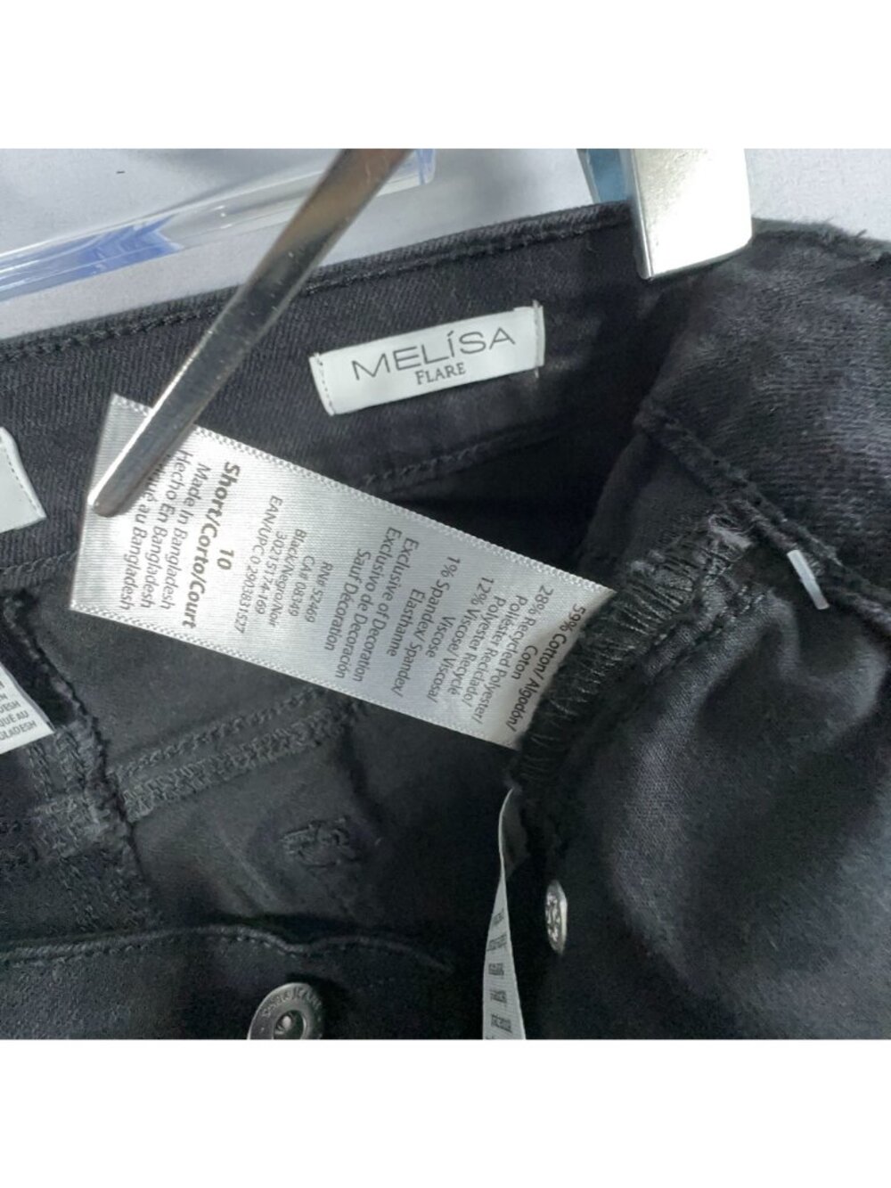 Sofia Jeans By Sofia Vergara Melisa High Rise Flare Jeans Size 10 Short Zip Fly - Picture 6 of 12